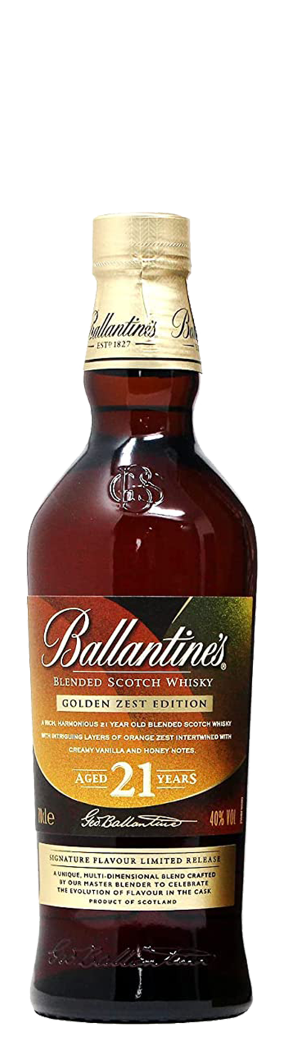 Ballantine's 21 years Golden Zest Edition - Edelstoffe